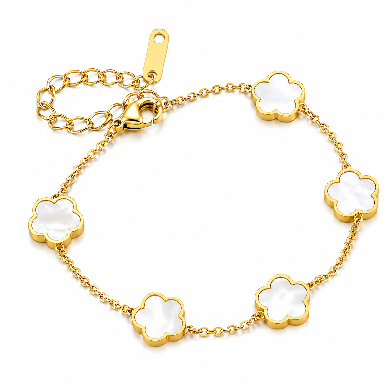 Flower Chain Bracelet