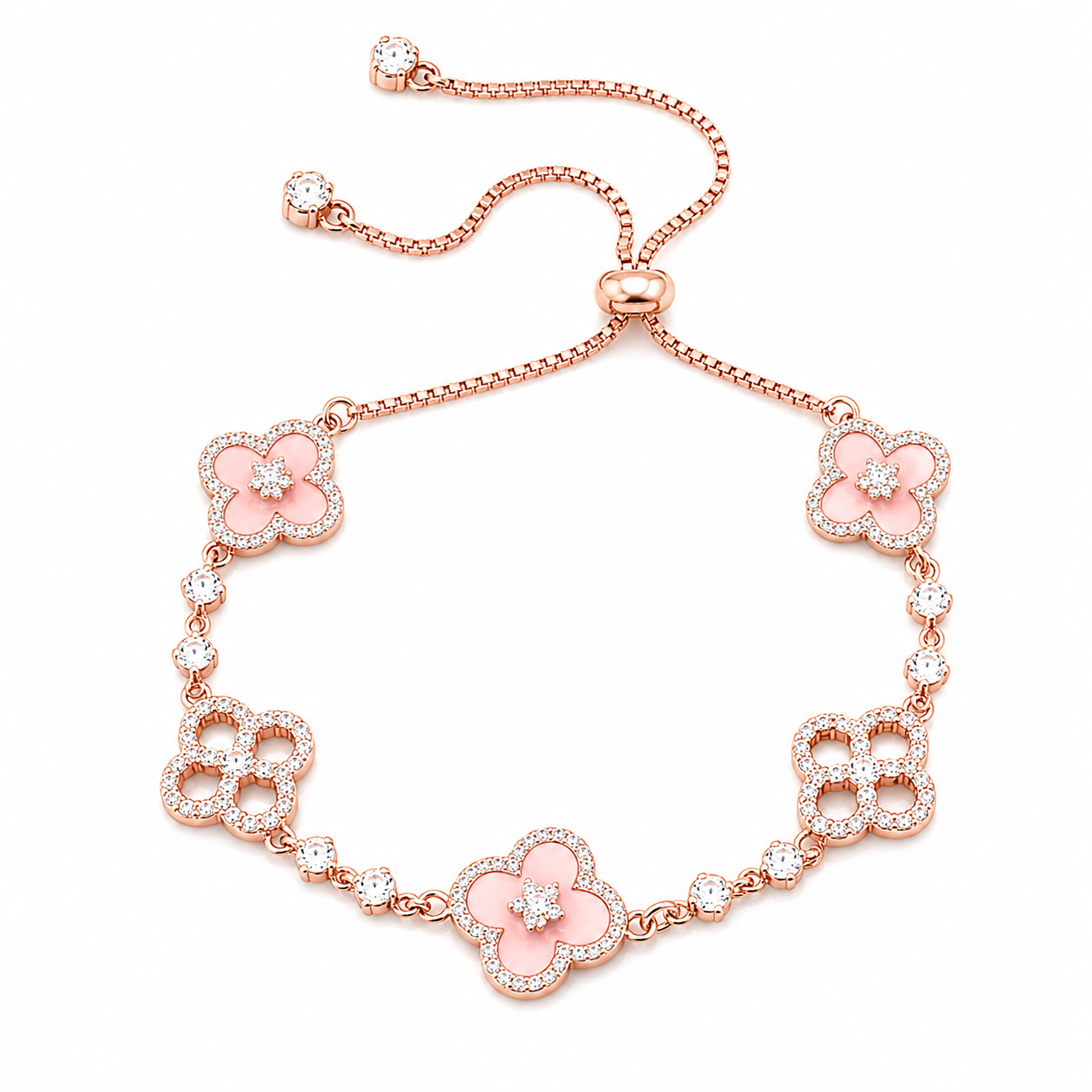 Four-Leaf Clover Bracelet