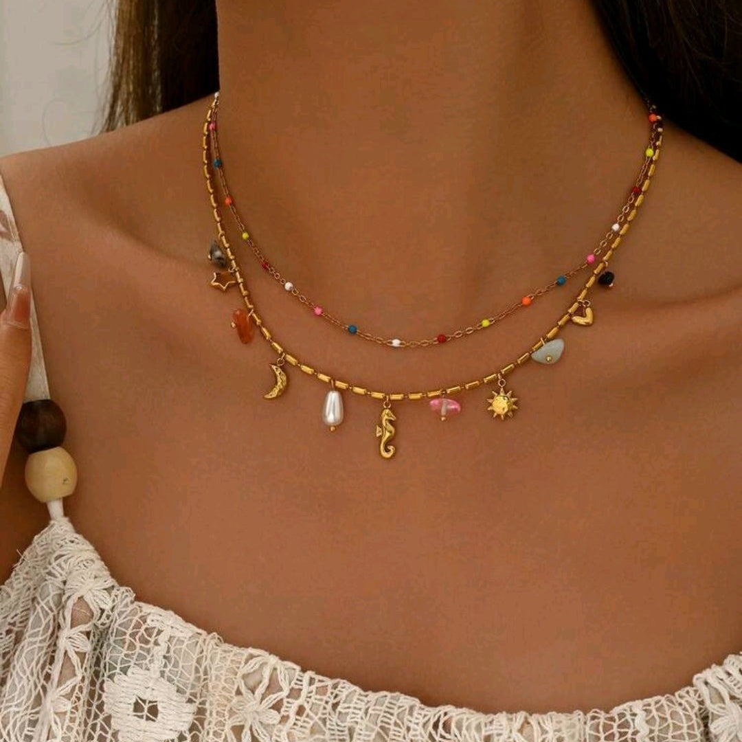 Celestial Charm Necklace