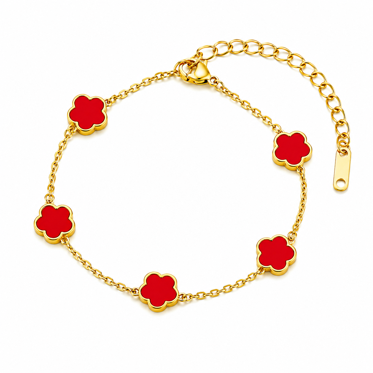 Flower Chain Bracelet