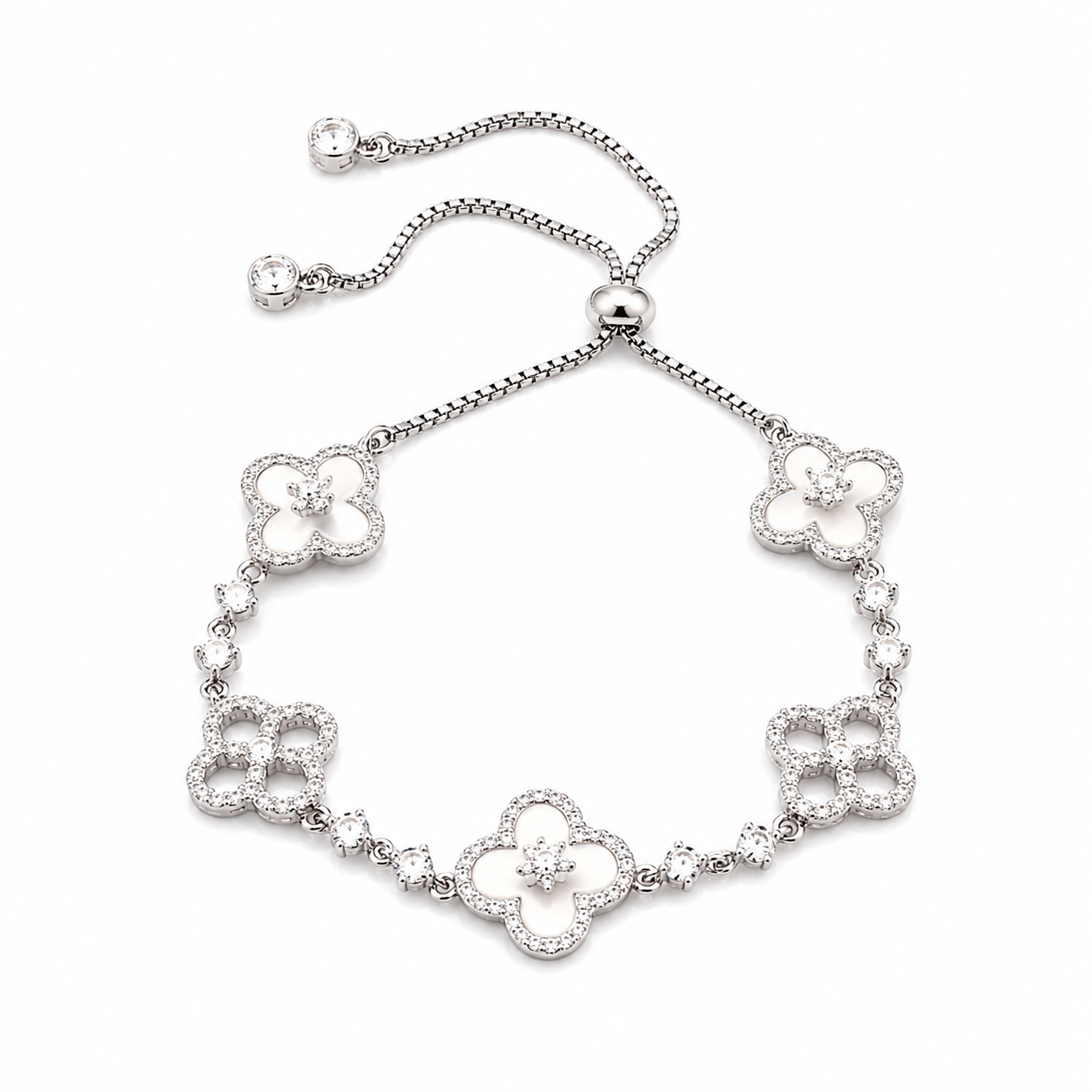 Four-Leaf Clover Bracelet