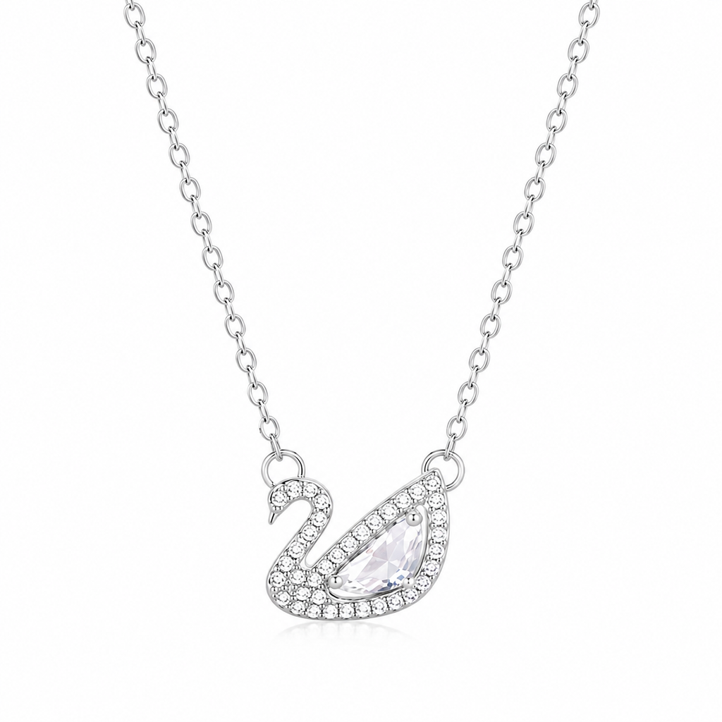 Elegant Swan Necklace